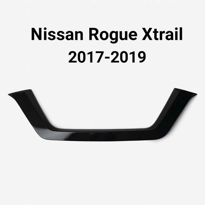 Накладка бампера / Чайка / пташка / птичка/ молдінг Rogue T32 рест 2017 +