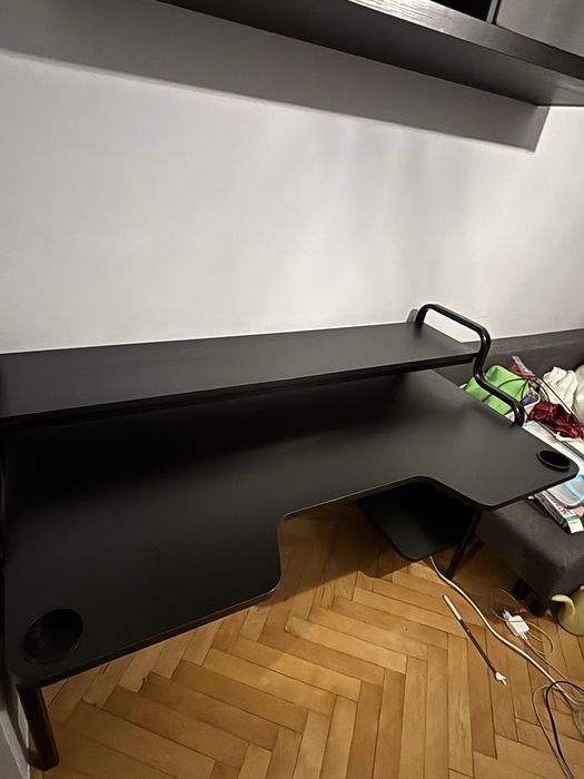biurko gamingowe ikea FREDDE