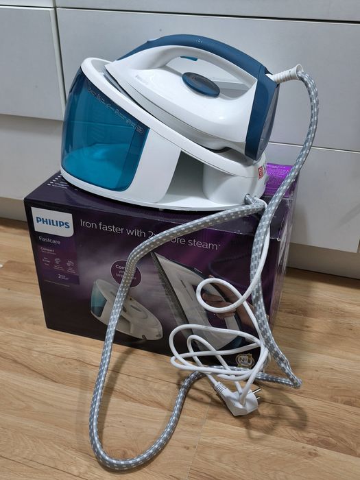 Nowe żelazko ze stacją parową Philips