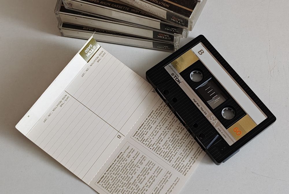 Zestaw 5 kaset magnetofonowych TDK