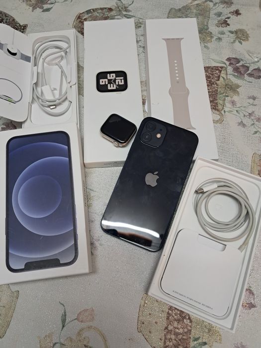 IPhone 12 128 Gb e Apple watch se