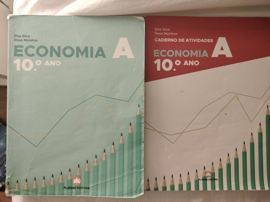 Manual+Caderno atividades Economia A 10 ano