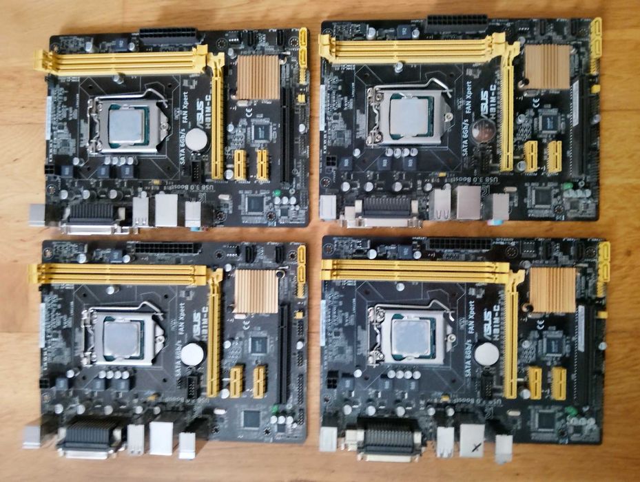 Материнська плата Asus H81M-C/М-К(DDR3, s1150)(Все працює!)