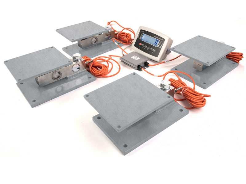 Rolnicza Waga pod silos zbiornik z mlekiem Wzmacniana do 30T 4 Stopy