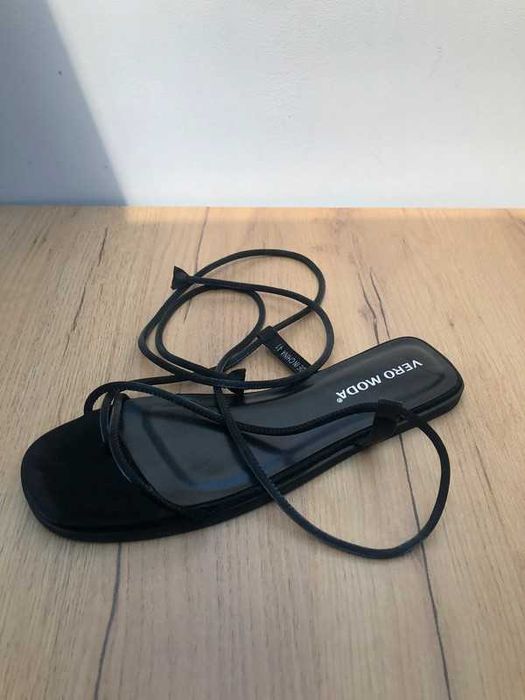 Vero Moda Sandały Damskie - Czarne - Rozmiar 41