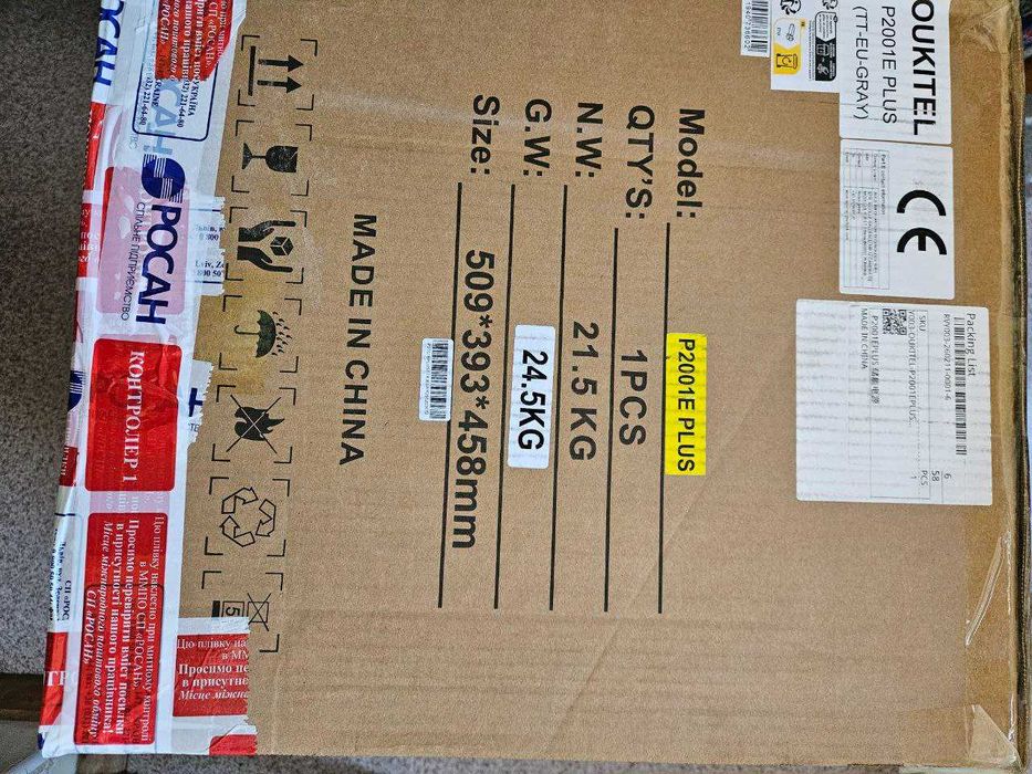 Зарядна станція Oukitel P2001E Plus 2400W наличие Европа