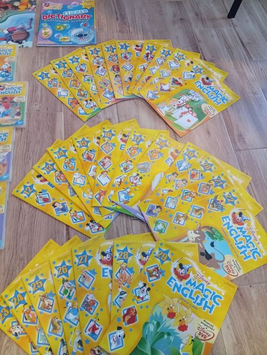Zestaw Disney's Magic English (29 płyt CD + książeczki)