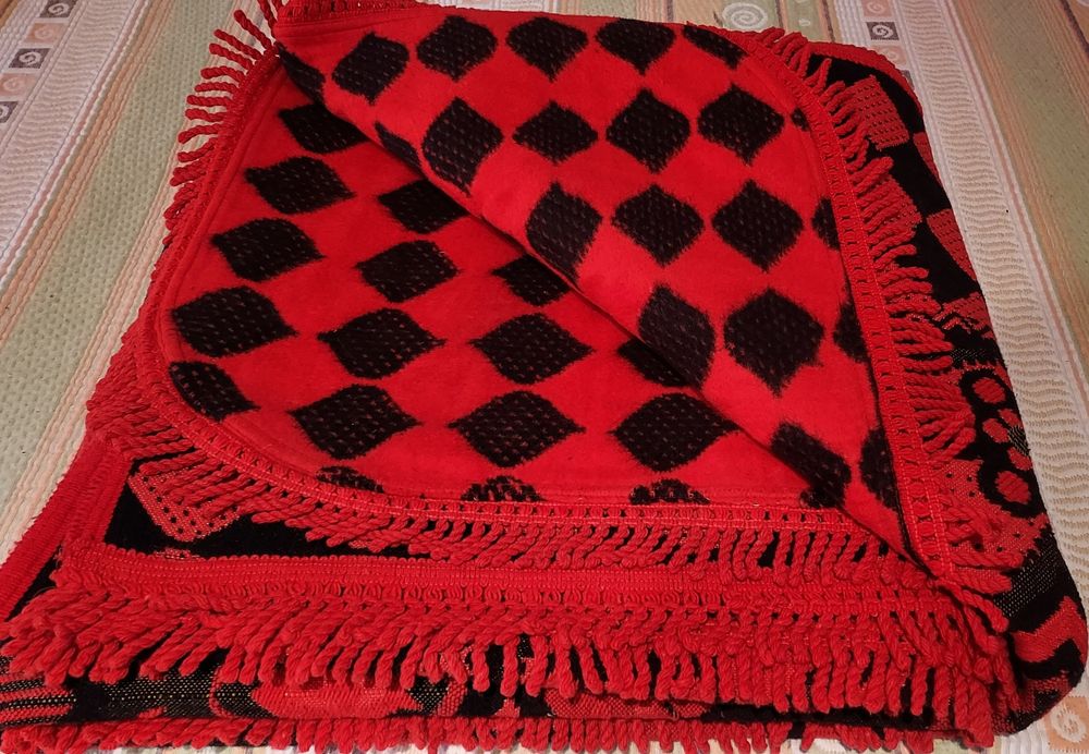 Coberta vermelha lã (industrial)