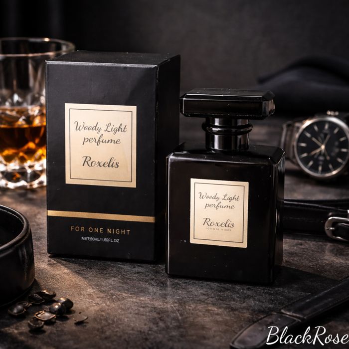 Perfumy Męskie BlackRose DarkImpulse 50 ml z Feromonami Cedr Pieprz Jaśmin