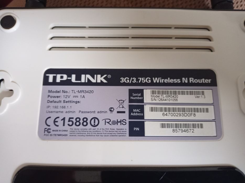 Tplin Router as New64284481128195121