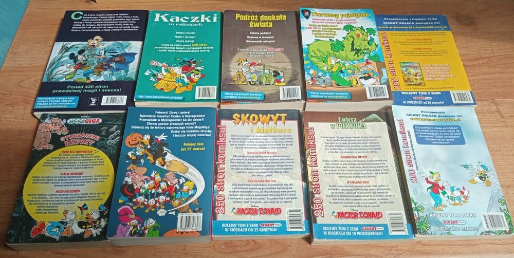 Komiksy Kaczor Donald Gigant Poleca Extra Mamut Megagiga
