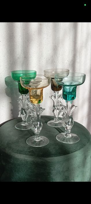 Свадебные бокалы подсвечнок