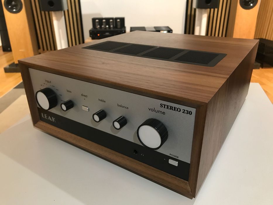 Leak Stereo 230 Wood wzmacniacz stereo 2x115W z DAC i Bluetooth