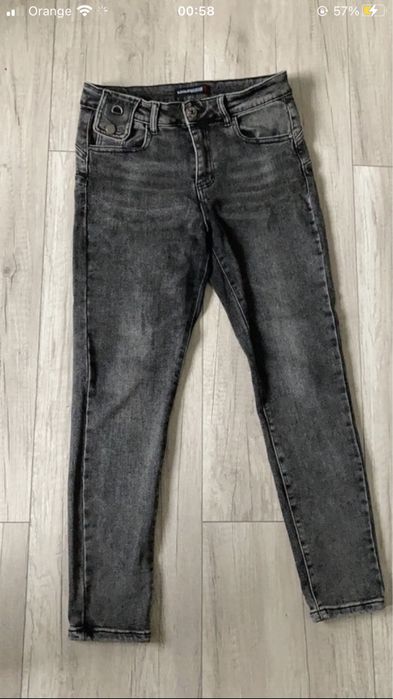 Skinny jeansy czarne