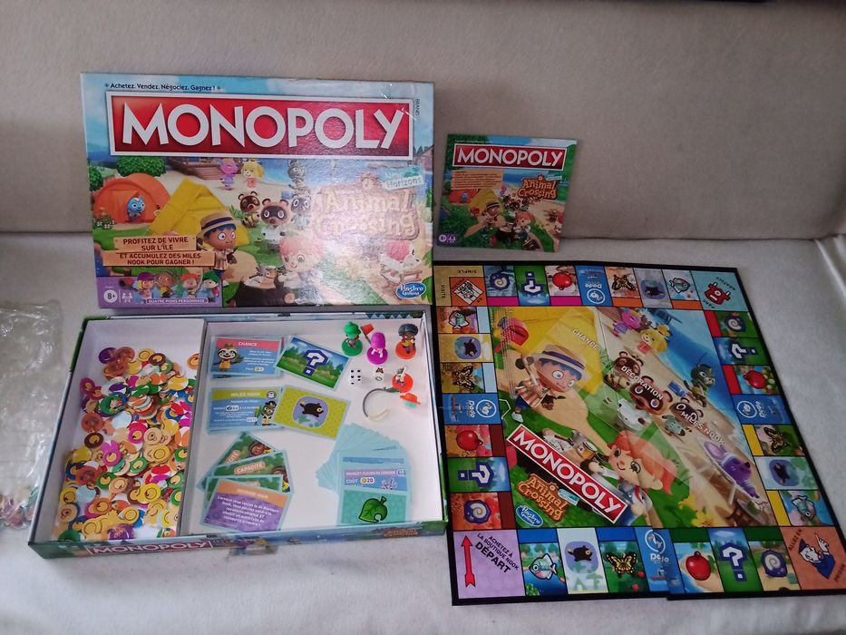 Zestaw gry  monopoly 100 gier gra w zycie