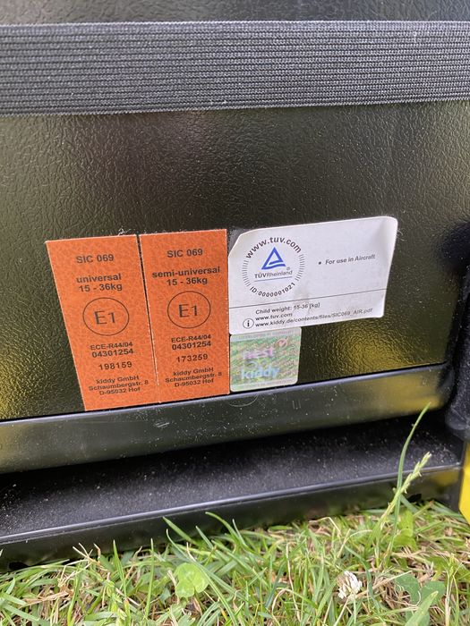 Fotelik Samochodowy Kiddy Cruiserfix Pro 15-36kg