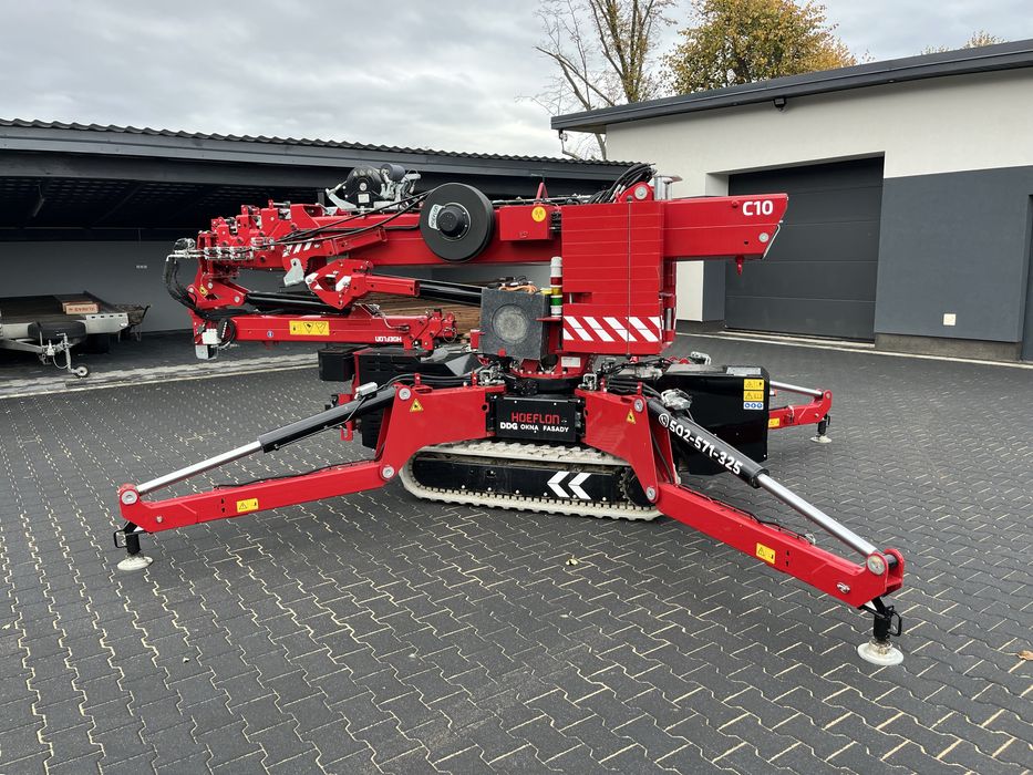 Wynajem mini żurawia HOEFLON C 10