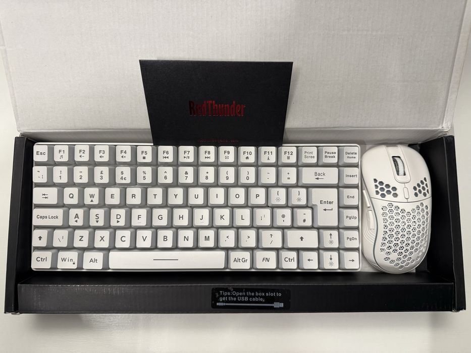 Геймерська клавіатура та миша RedThunder k84
