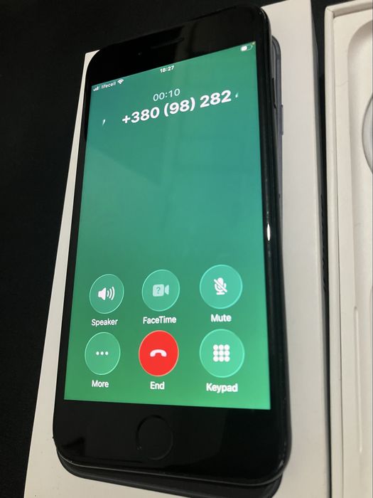 Смартфон Apple iPhone SE 3 (2022) 4/64ГБ Midnight A2595 89% IOS 26.5