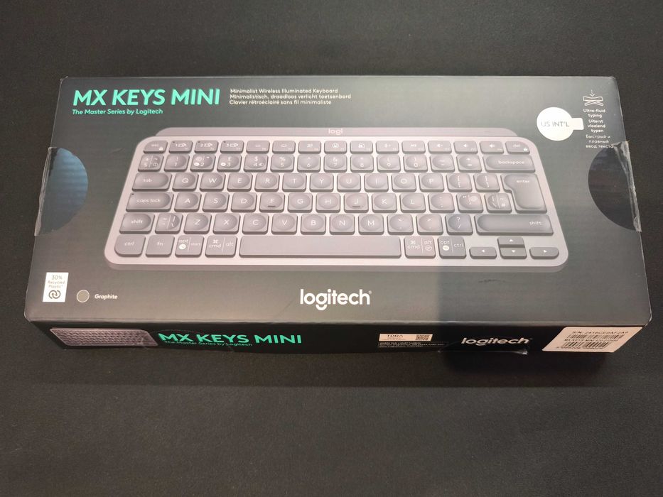 Klawiatura Logitech MX Keys Mini układ US INT'L NOWA w pudełku