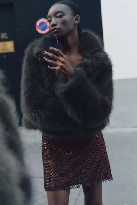 Гортай Zara Еко шубки Зара розпродаж 2000 грн