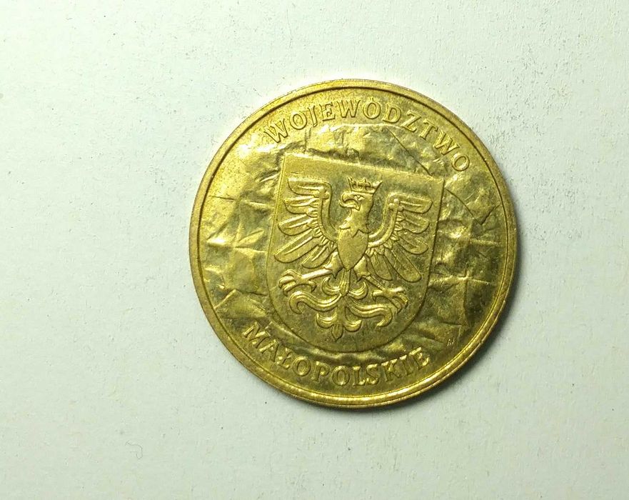 Złote Monety 2zł seria województwa  kolekcja 10 sztuk