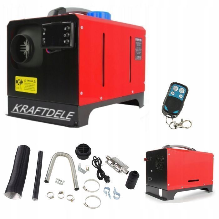 Nagrzewnica Olejowa Z Odprowadzeniem Spalin 8Kw 12V/230V