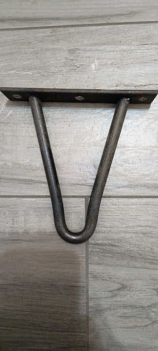 Harpun noga metalowa 16 cm 2 prety