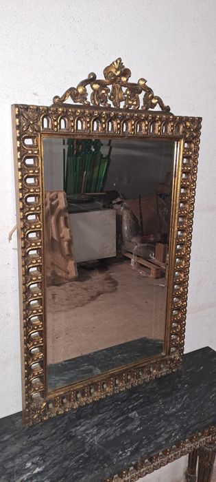 Mesa vintage en madeira