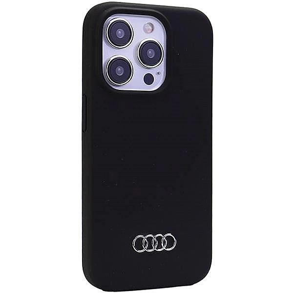Etui Audi Silicone Case do iPhone 15 Pro Max - czarne