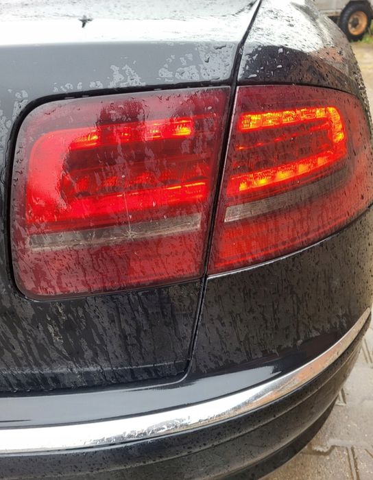 Lampy tylne dymione komplet LED II lift oryginał Audi A8 S8 D3