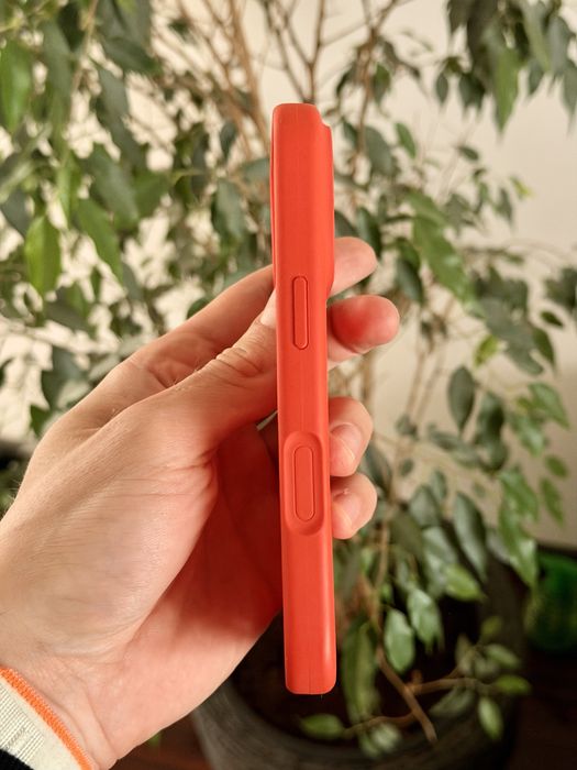 Чохол Silicone Case для iPhone 17 Pro (Orange)