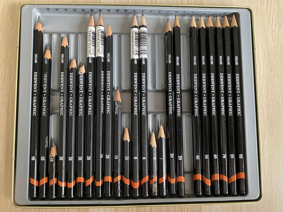Zestaw ołówków Derwent 12+7szt