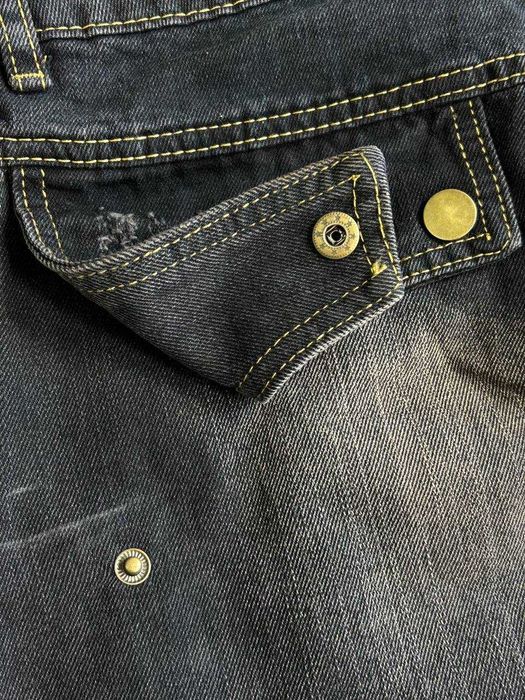 Джинсы opium archive custom distressed черные кастом чорні джинси S L