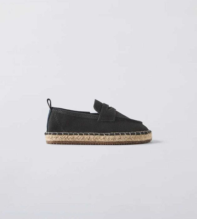 Мокасини Zara (лофери) замшеві дитячі