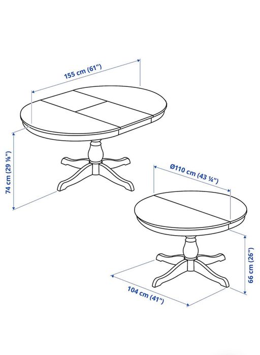 Розкладний кухонний стіл