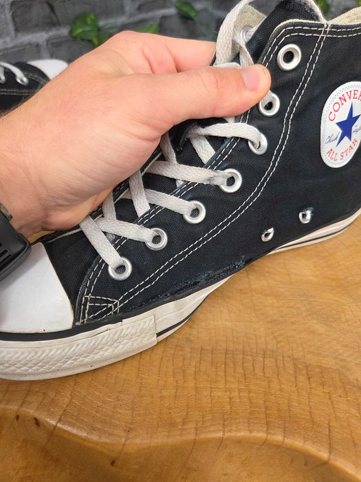 Converse Chuck Taylor All Star Hi czarne trampki wysokie 39