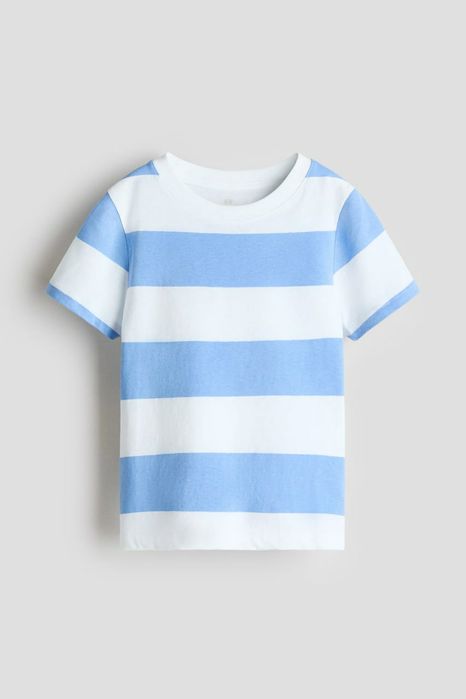 Футболка H&M в смужку дитяча підліткова нова оригінал бавовна