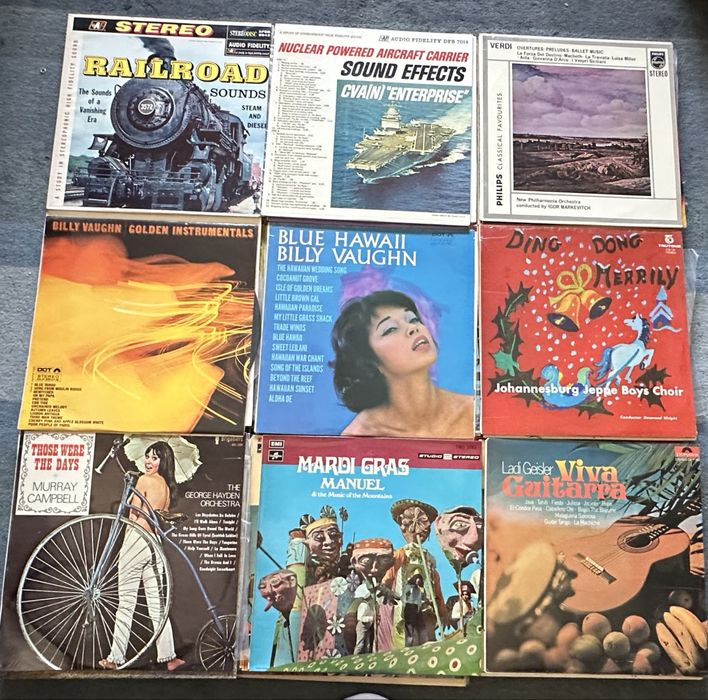 Lote 11 - 72 discos de vinil Lp´s - Musica Clássica anos 60/70