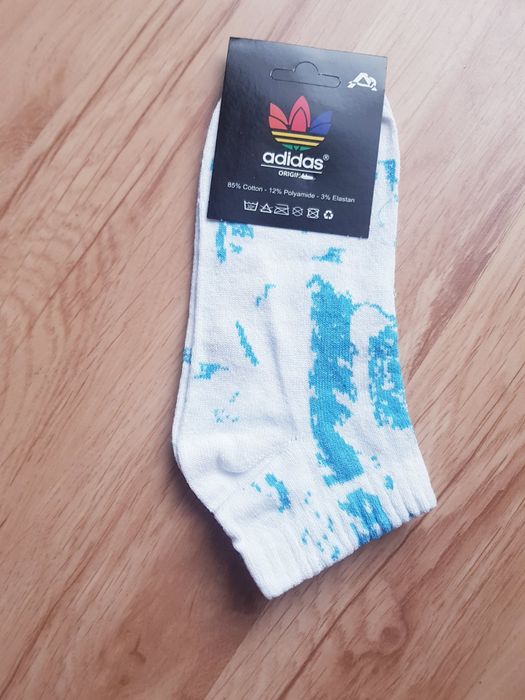 Nowe bawełniane skarpety damskie marki Adidas Original rozmiar 36/41.
