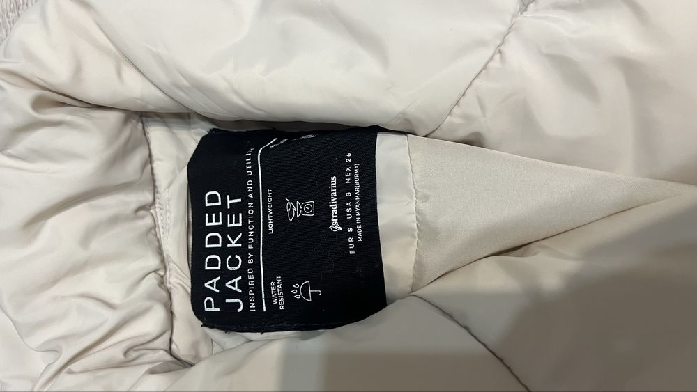 Пуховик/пальто Bershka теплий