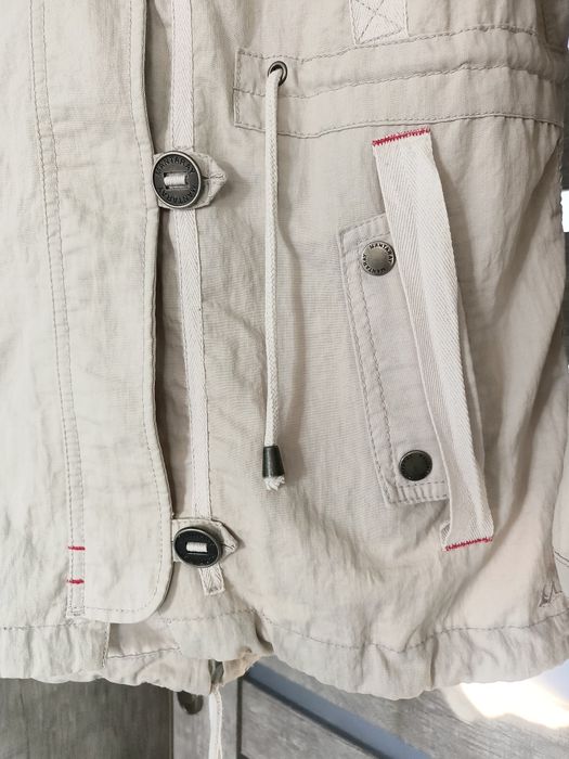 S/M Mantaray parka przeciwdeszczowa kurtka przejściowa wiosenna Boho