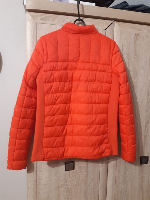 Kurtka wiosenna damska koralowa S