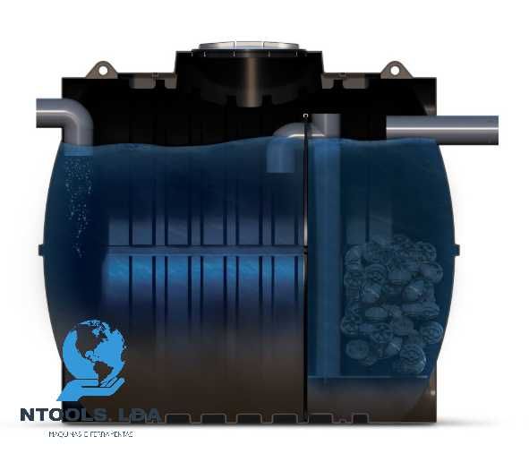 Fossa Biológica Biodiscos 1500 Lts  Certificada CE