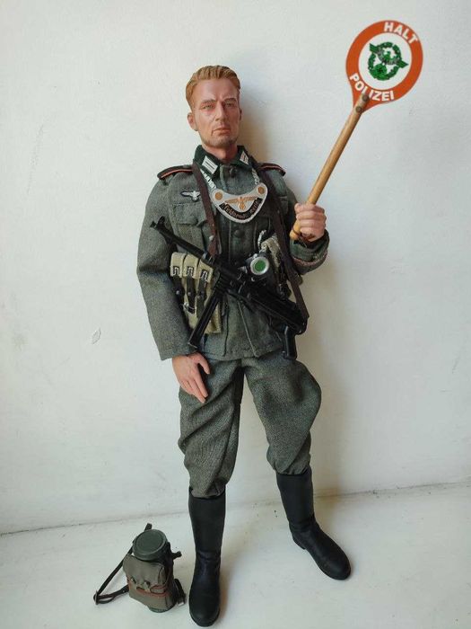 1/6 did D80055 JBLAU Polizei Немецкий полицай, фигурка, action figure