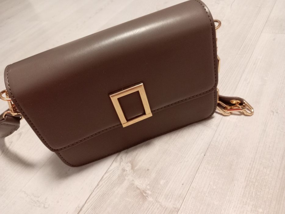 Torebka kopertówka beżo/jasny brąz