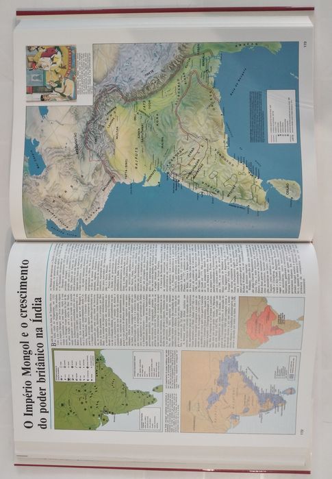 Atlas Histórico - livro novo caixa original - direção Veríssimo Serrão