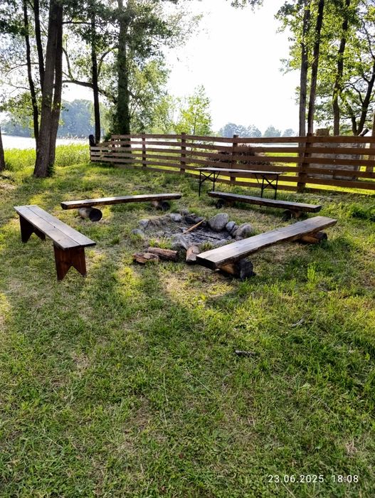 Komfortowy Domek 1 nad jeziorem Dadaj przy plaży z prywatnym pomostem