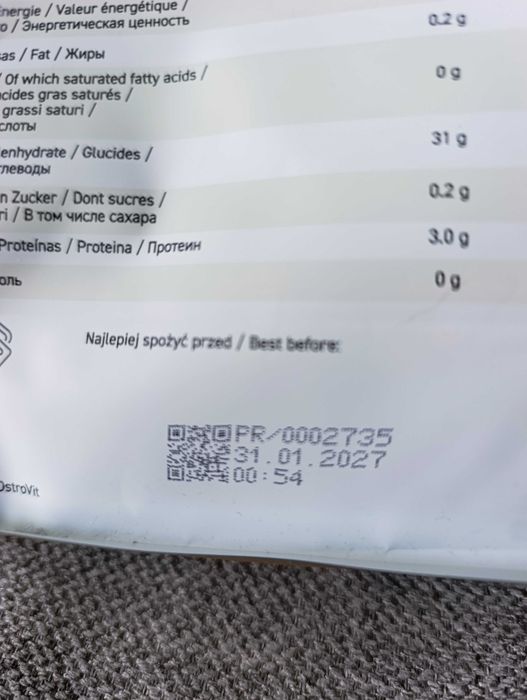 Kleik ryżowy OstroVit 2x1000g