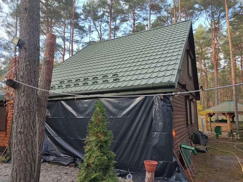 Wycinka drzew działek Mycie wysokociśnieniowe rębak Pracę porządkowe P